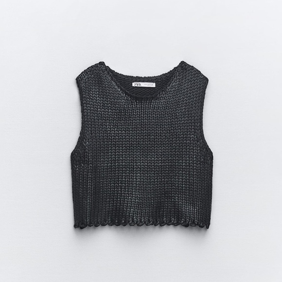 Zara Tops - ZARA FOLK KNIT VEST! NWOT